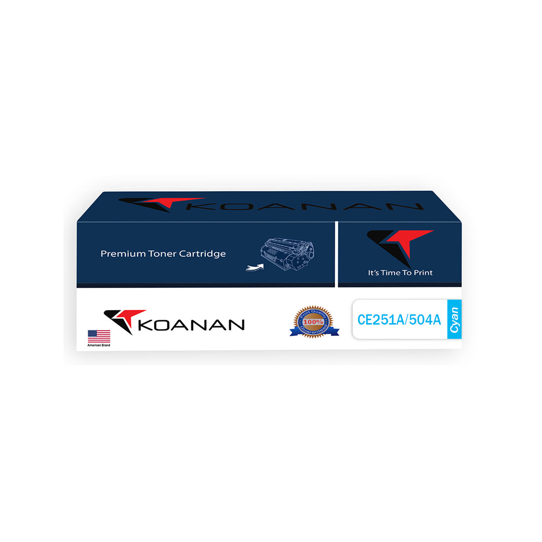 خرطوشة حبر كوانان موديل CE251A/CE401A سماوي 