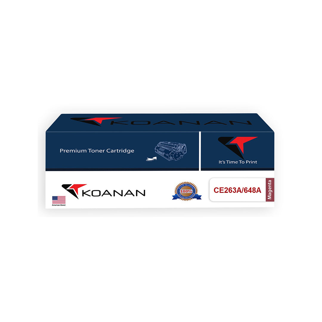 خرطوشة حبر كوانان موديل CE263A/647A أرجواني 