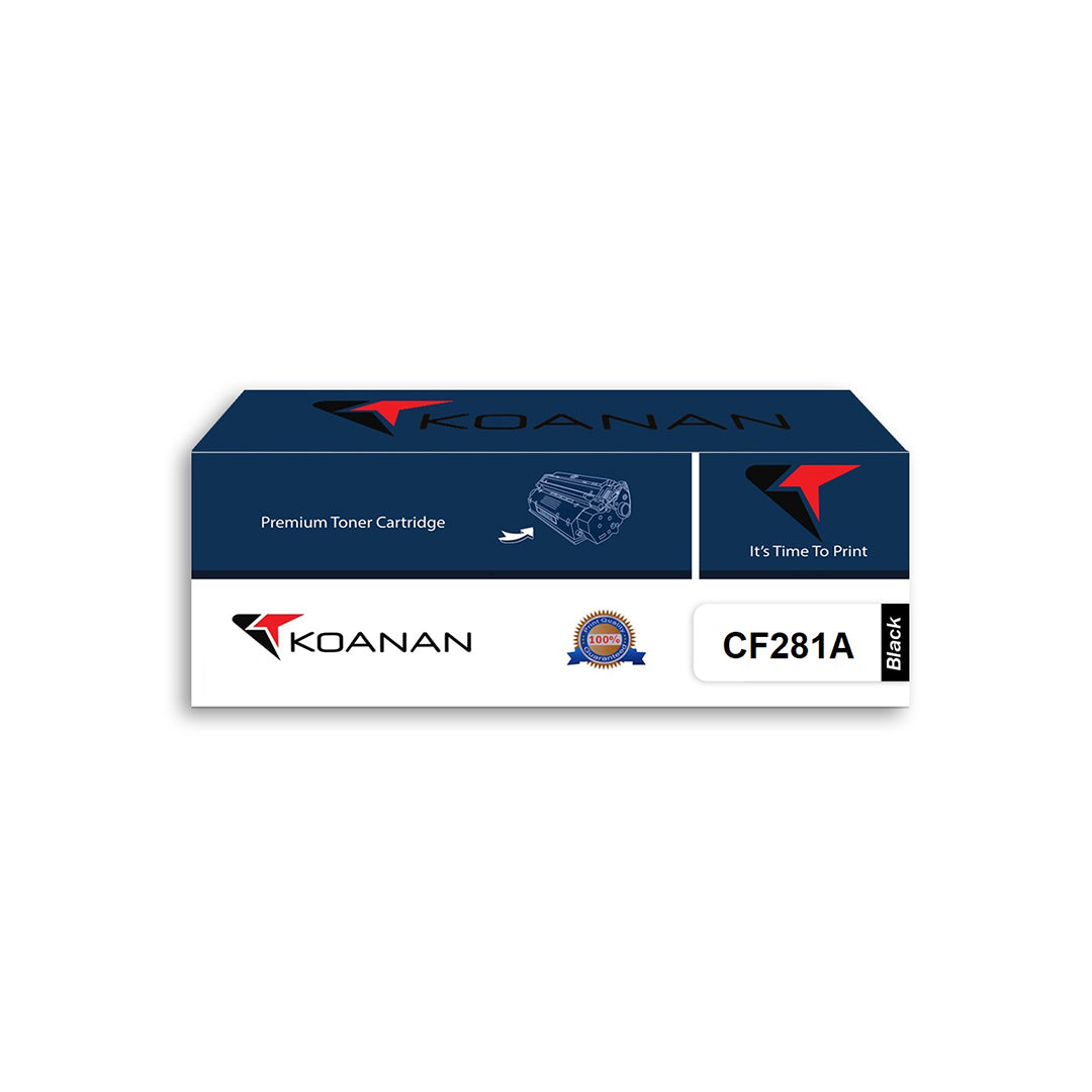 خرطوشة حبر كوانان موديل CF281A باللون الأسود 