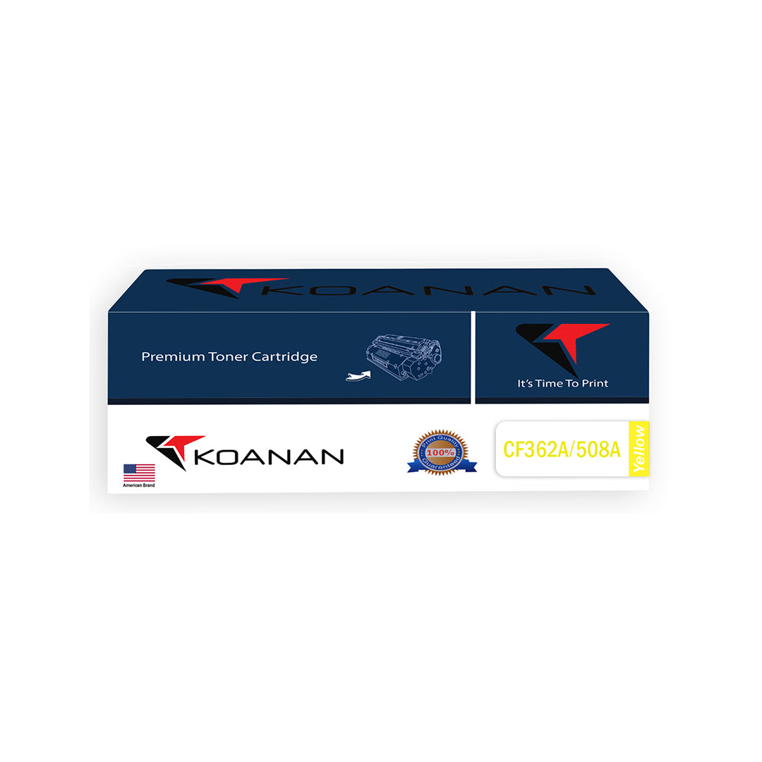 Koanan Toner Cartridge Model CF362A/508A Magenta