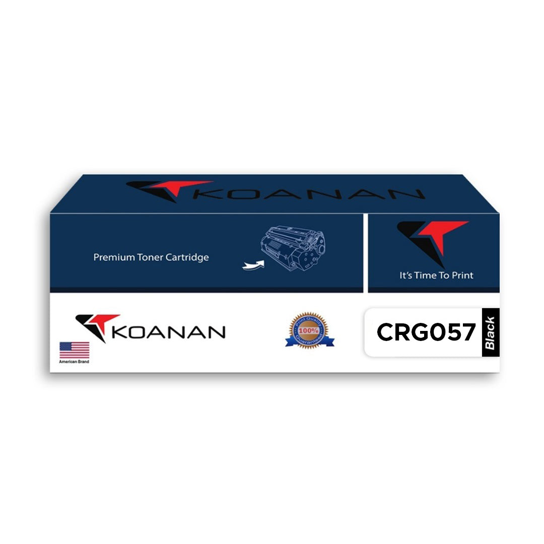 Koanan Toner Cartridge Model CRG057 Black