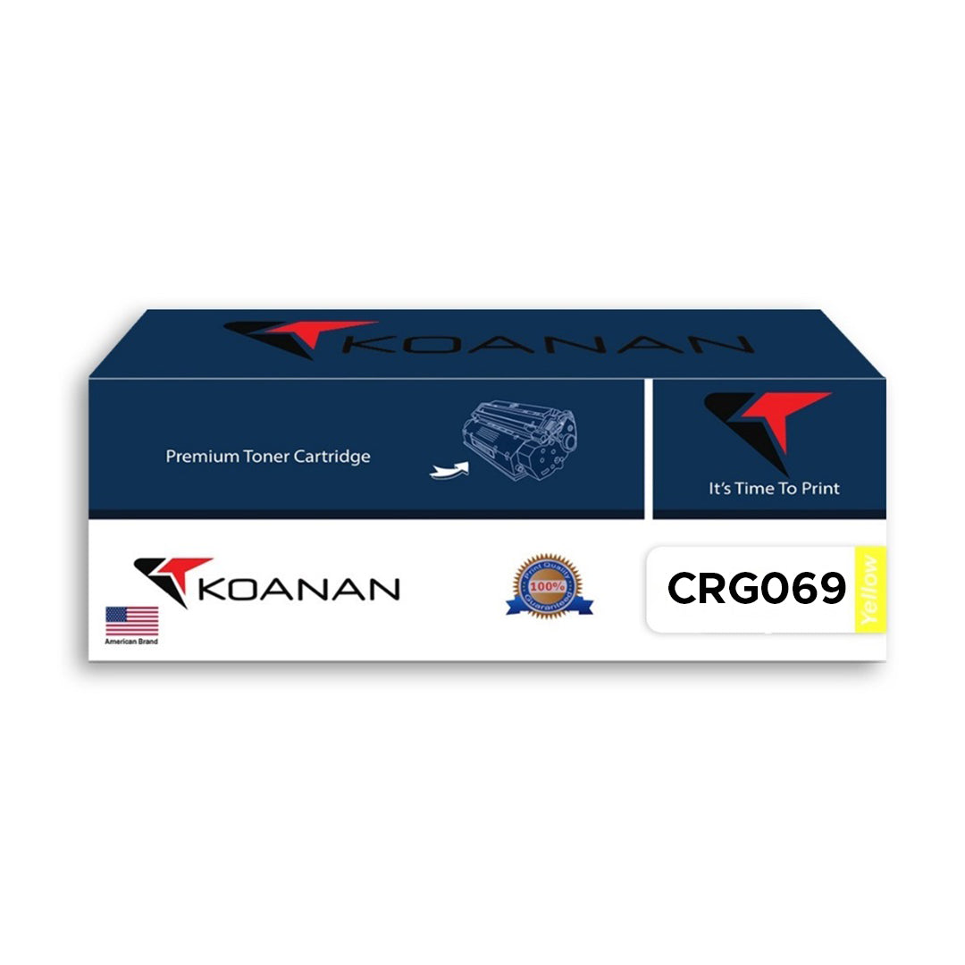 Koanan Toner Cartridge Model CRG069 YELLOW