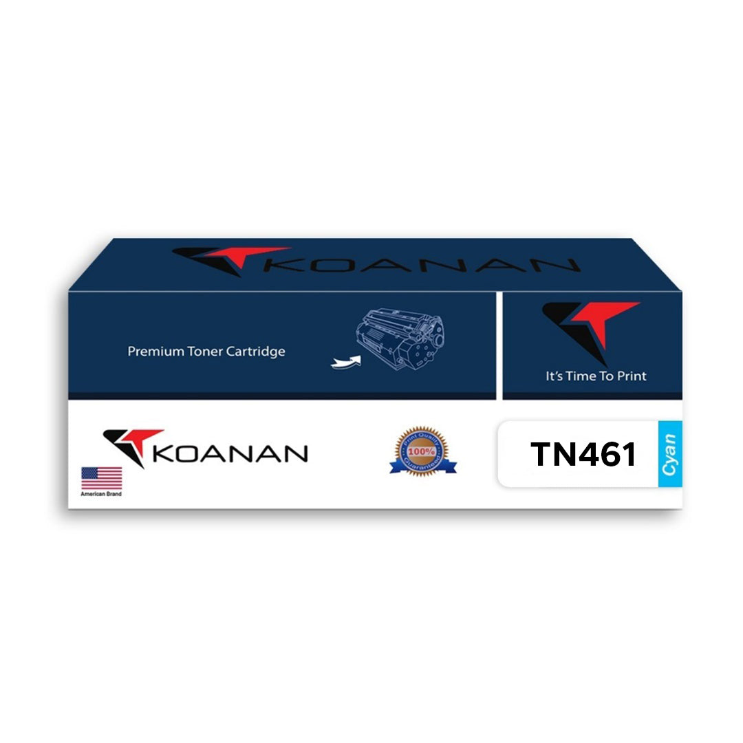 Koanan Toner Cartridge Model TN461 CYAN