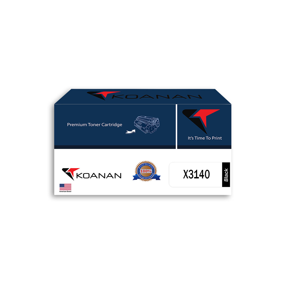 خرطوشة حبر كوانان موديل X3140/108R00908 أسود 